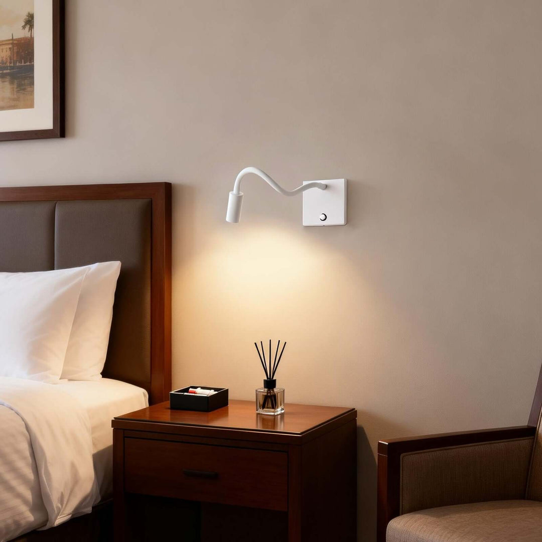 Cevro Wall Light Style B – American Minimalist Small LED Reading Lamp