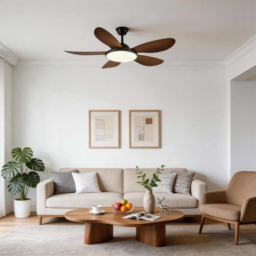 Kyzo Ceiling Fan Light | Modern Stylish Living Room Light