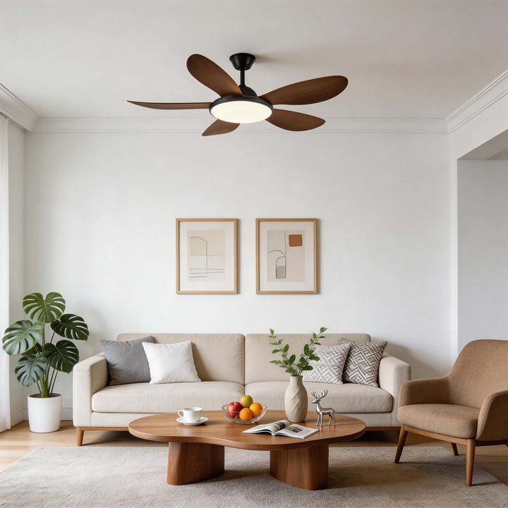 Kyzo Ceiling Fan Light | Modern Stylish Living Room Light