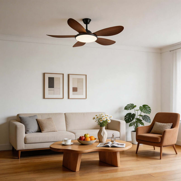 Kyzo Ceiling Fan Light | Modern Stylish Living Room Light
