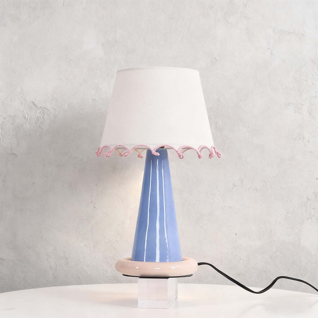 Korima Table Light – Nordic Minimalist Cream Style Ceramic Lighting