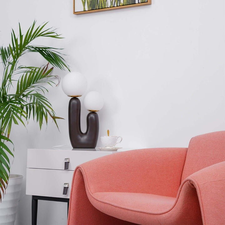 Oo Smooth Table Lamp | Postmodern Minimalist Glass Lamp