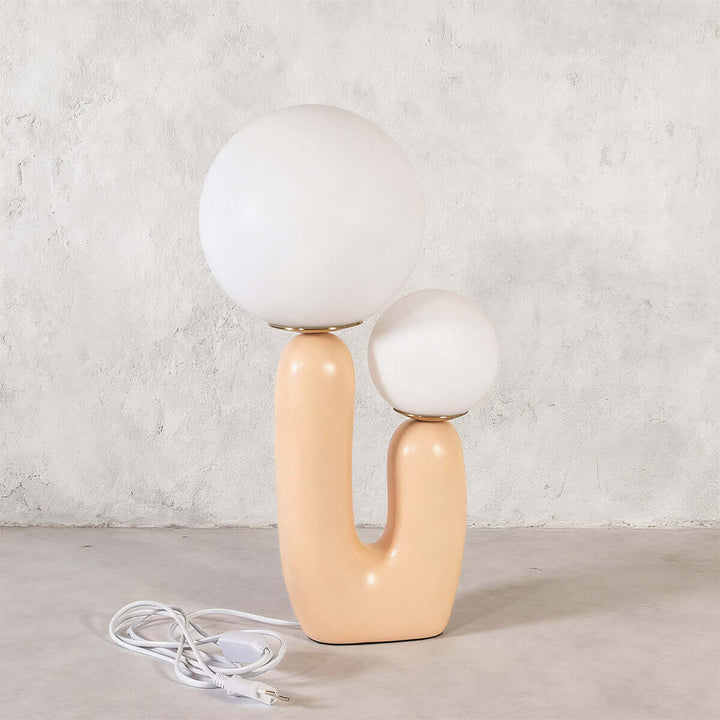 Oo Smooth Table Lamp | Postmodern Minimalist Glass Lamp