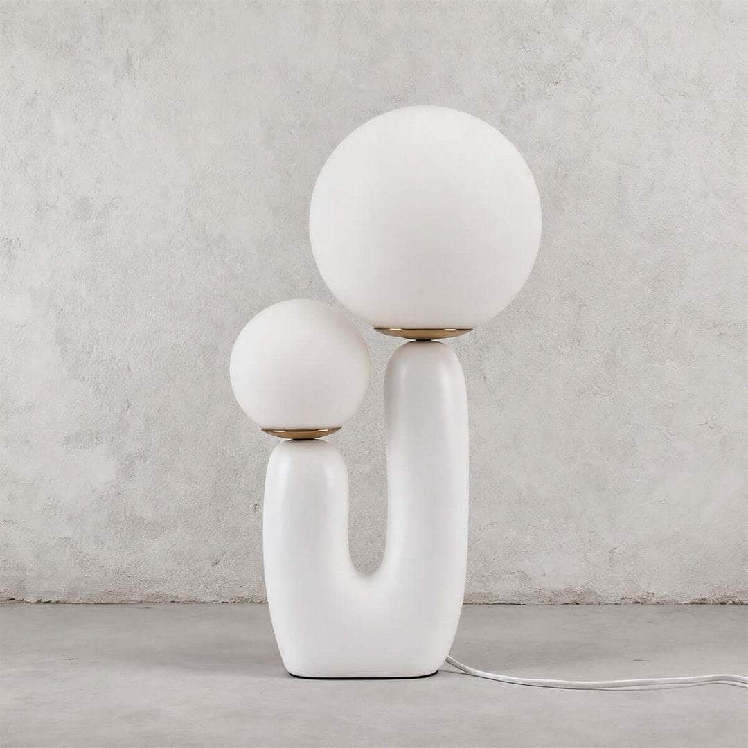 Oo Smooth Table Lamp | Postmodern Minimalist Glass Lamp