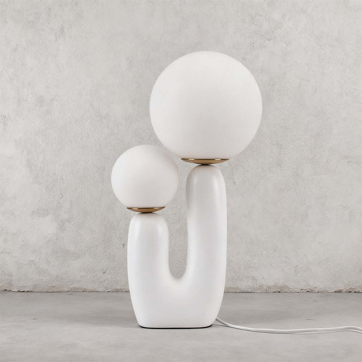 Oo Smooth Table Lamp | Postmodern Minimalist Glass Lamp