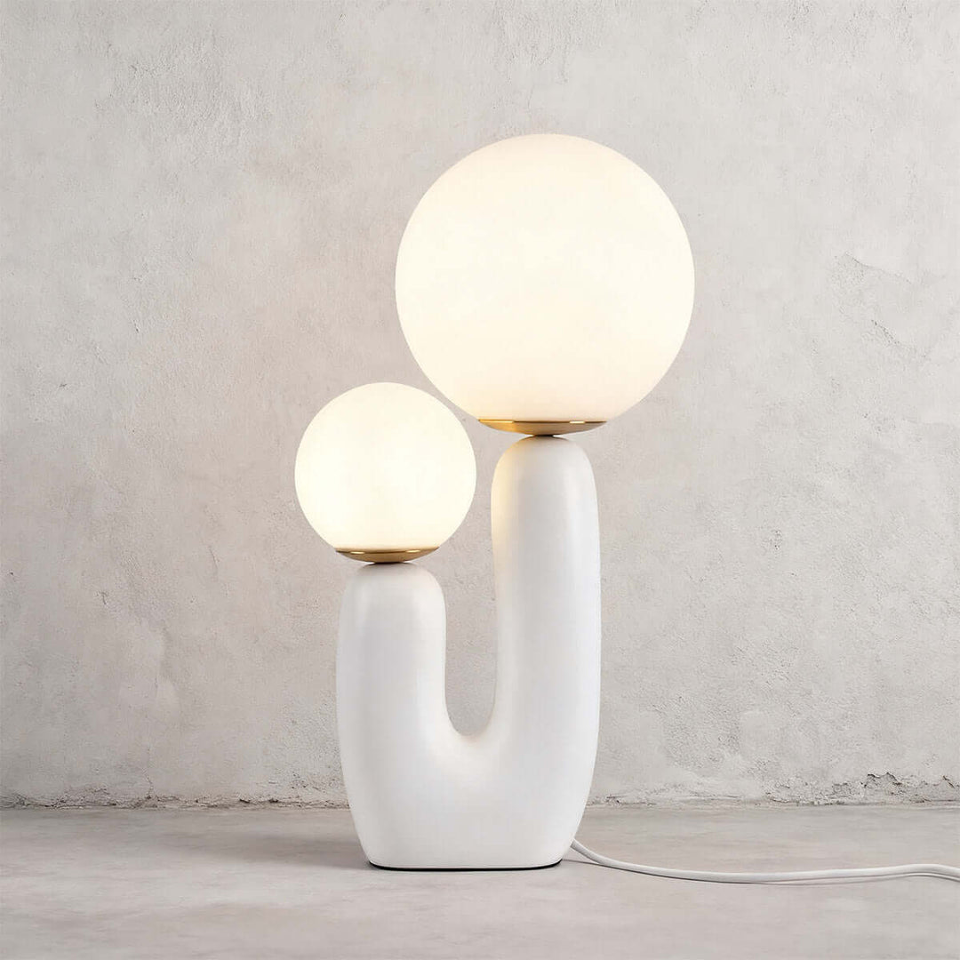 Oo Smooth Table Lamp | Postmodern Minimalist Glass Lamp