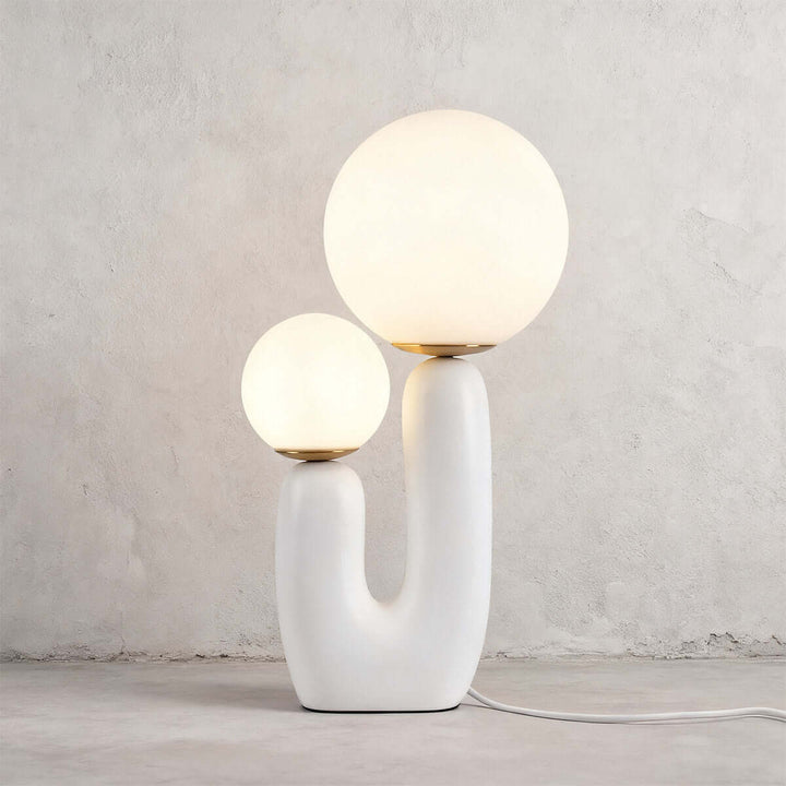 Oo Smooth Table Lamp | Postmodern Minimalist Glass Lamp