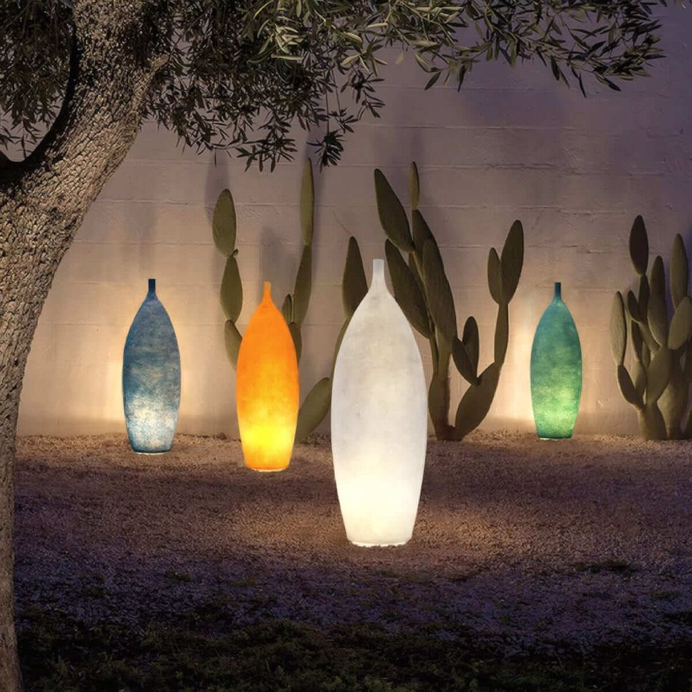 Creative Bottle Floor Lamp – Modern Creative Resin Art Vase