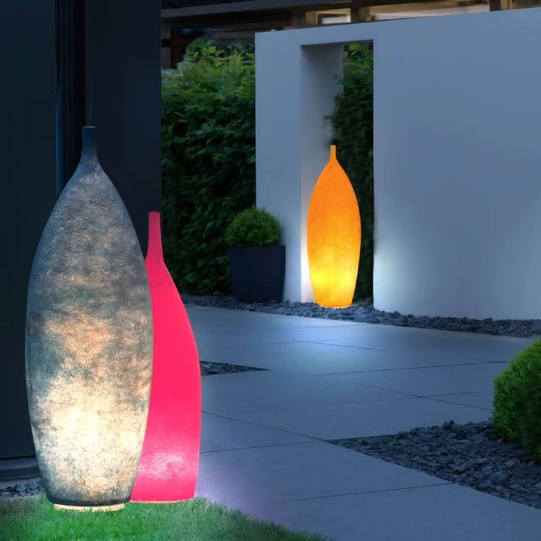 Creative Bottle Floor Lamp – Modern Creative Resin Art Vase