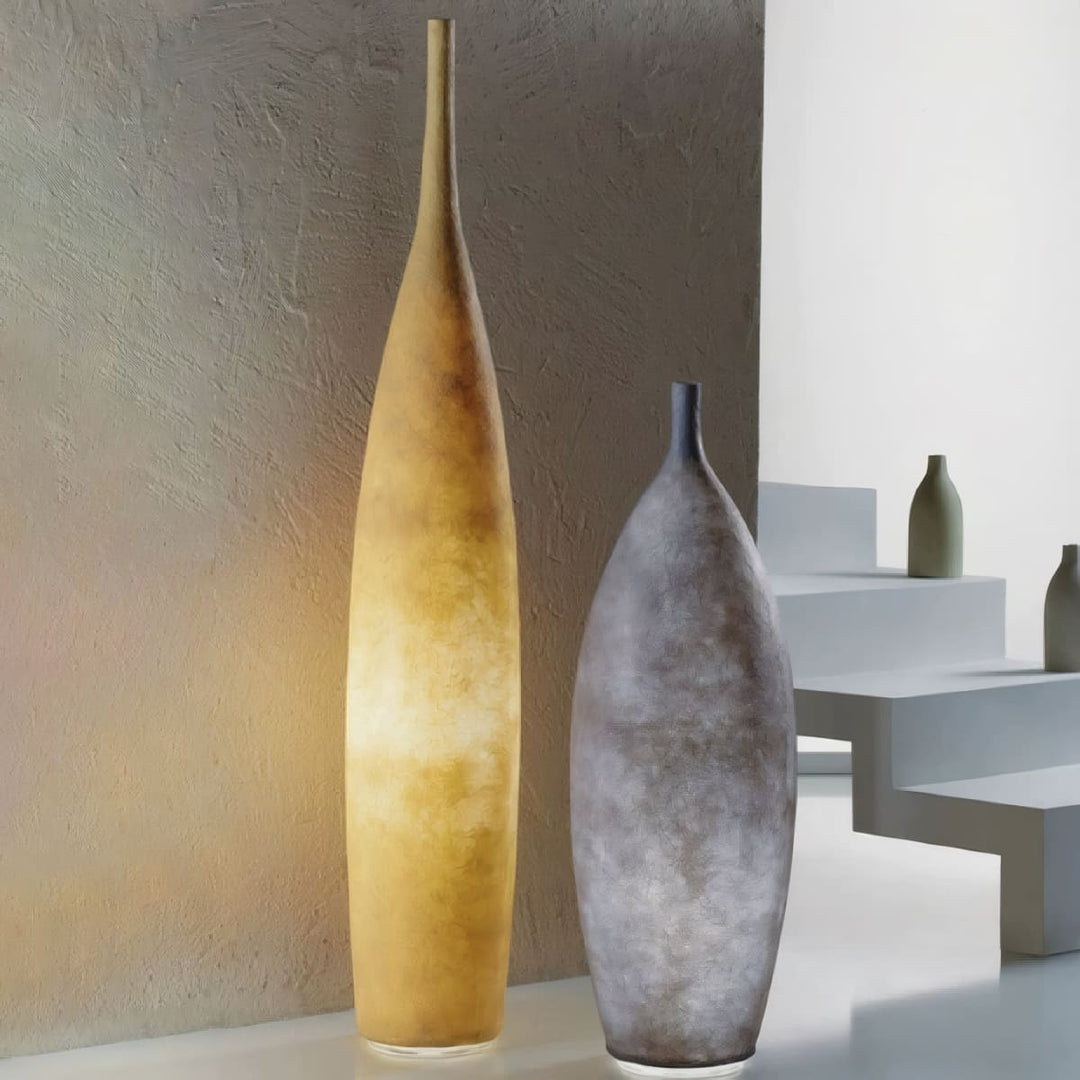 Creative Bottle Floor Lamp – Modern Creative Resin Art Vase
