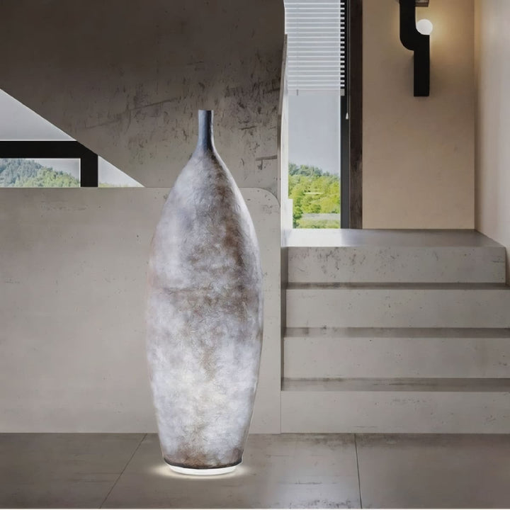 Creative Bottle Floor Lamp – Modern Creative Resin Art Vase