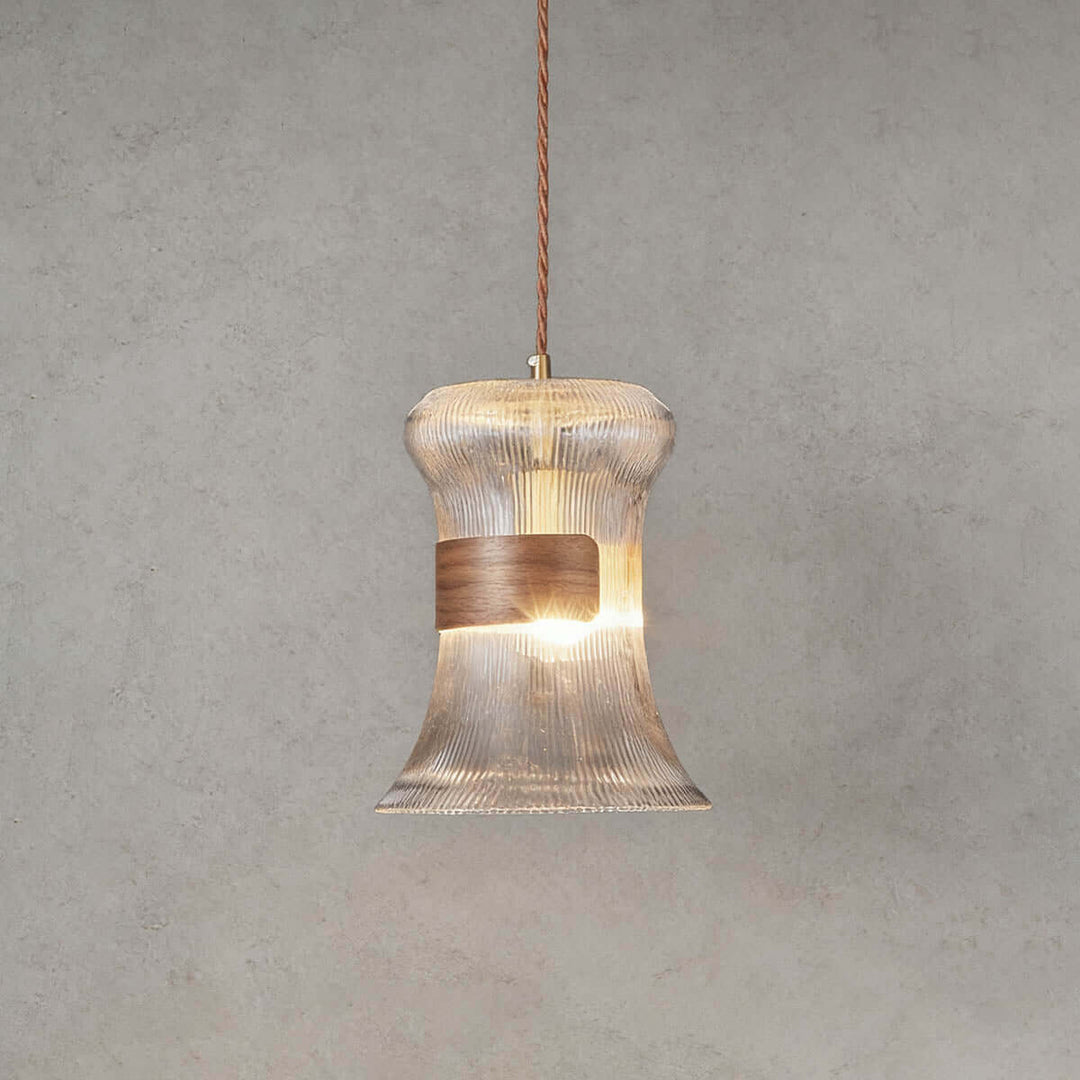 Dorexi Walnut Pendant Light
