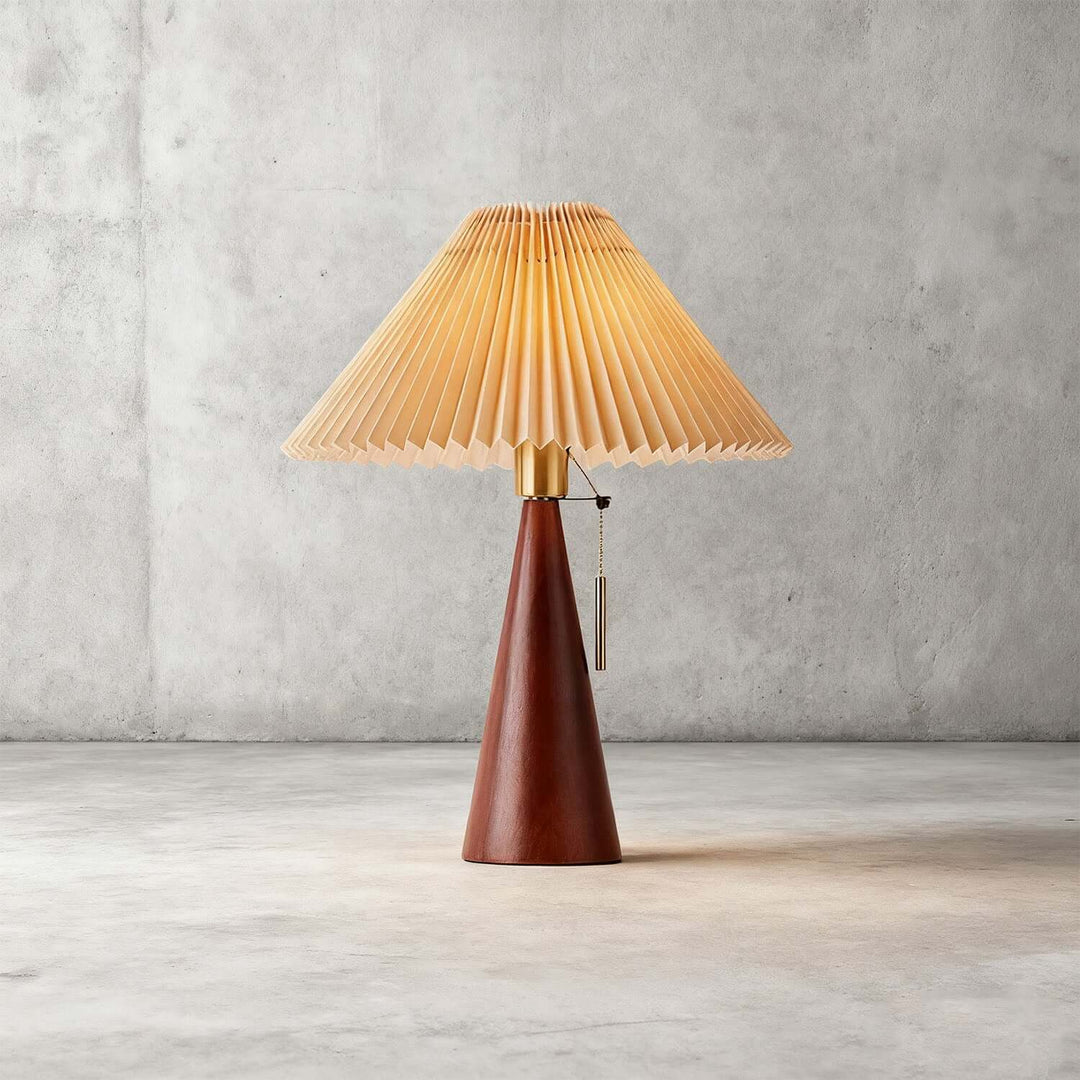 Duvik Table Lamp – Nordic Vintage Lamp Handmade Fabric