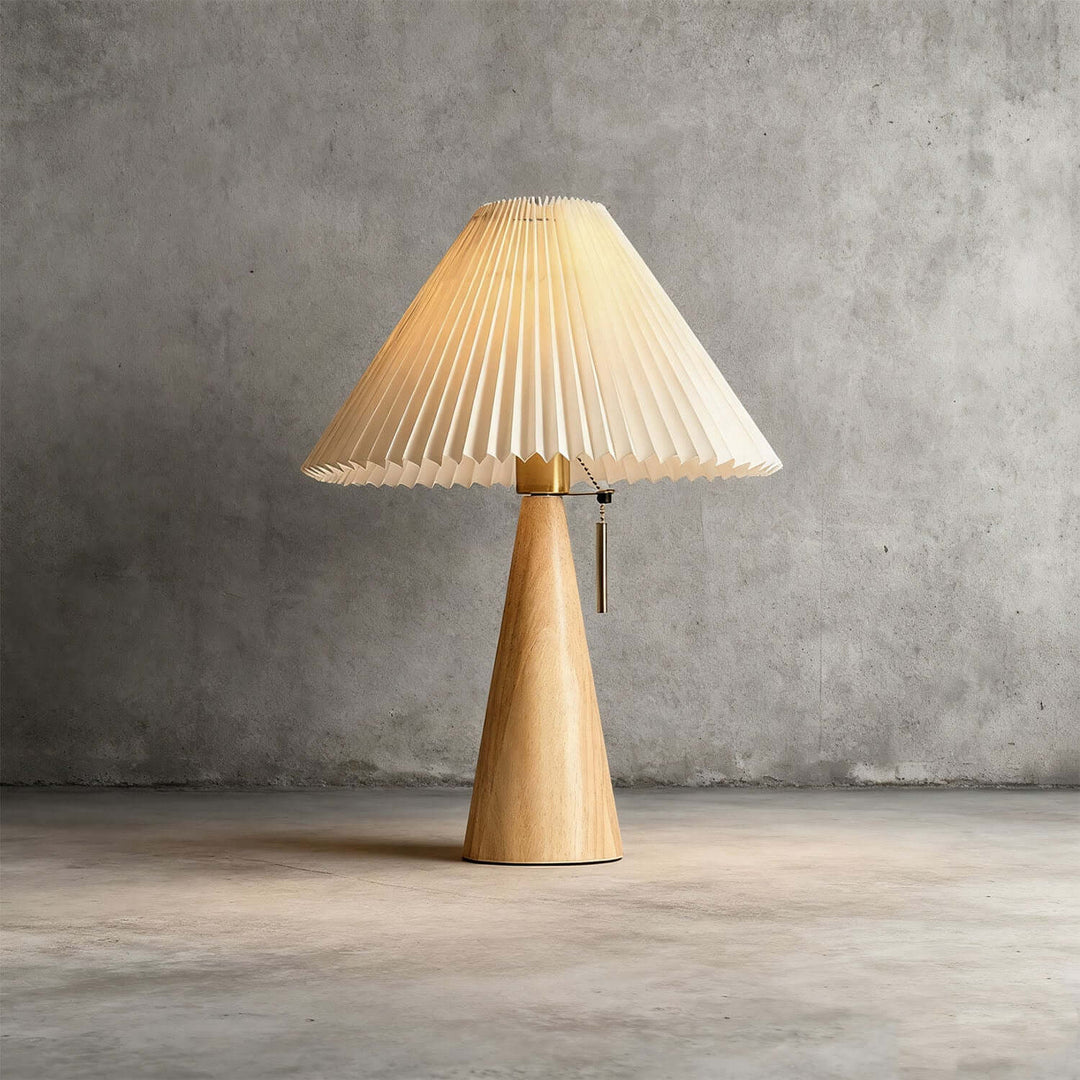 Duvik Table Lamp – Nordic Vintage Lamp Handmade Fabric