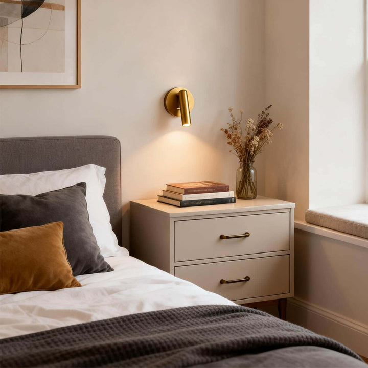 Dylok Wall Light – Exquisite and Simple Small Flush LED Reading