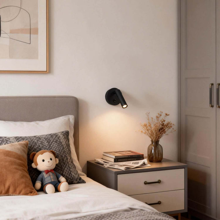 Dylok Wall Light – Exquisite and Simple Small Flush LED Reading