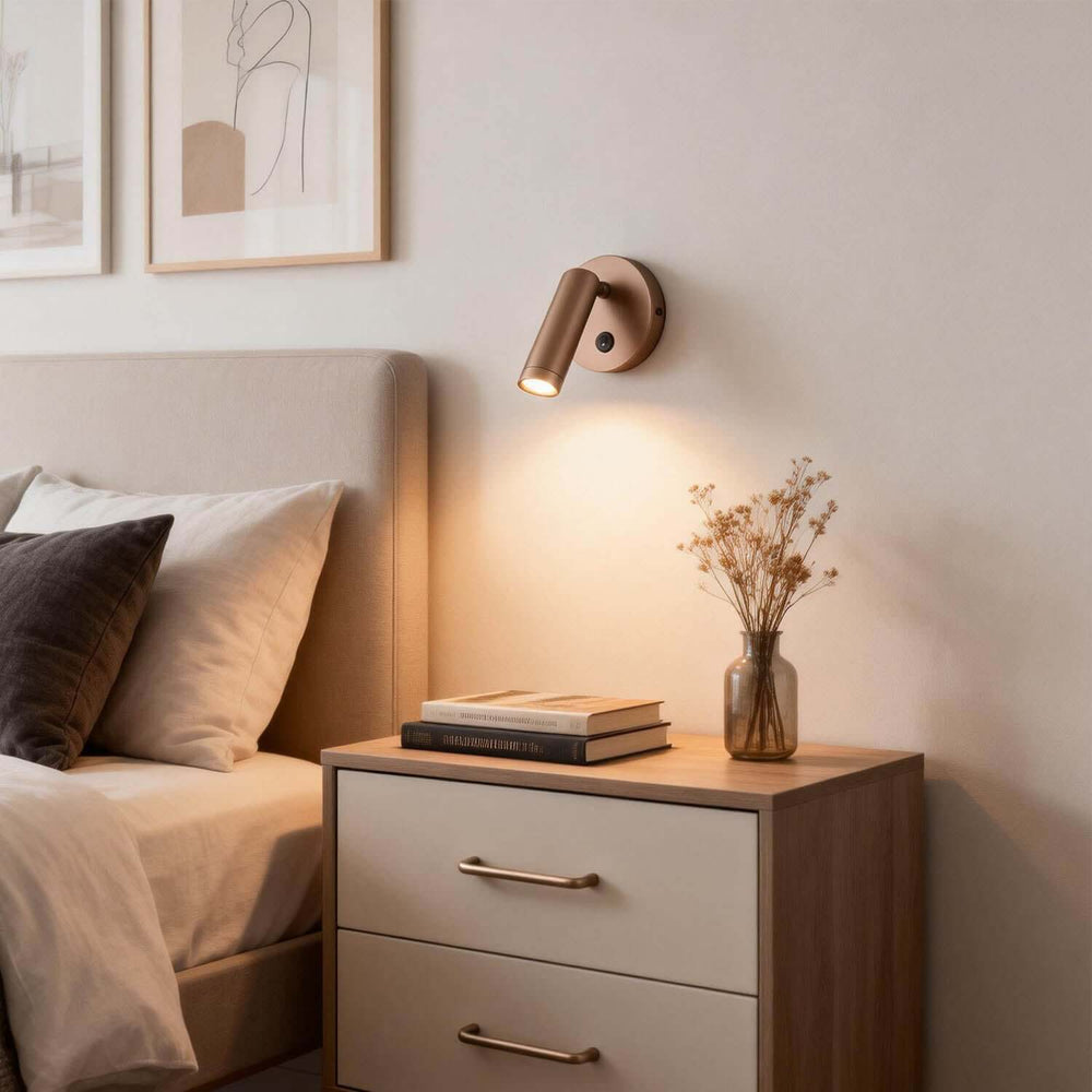 Dylok Wall Light – Exquisite and Simple Small Flush LED Reading