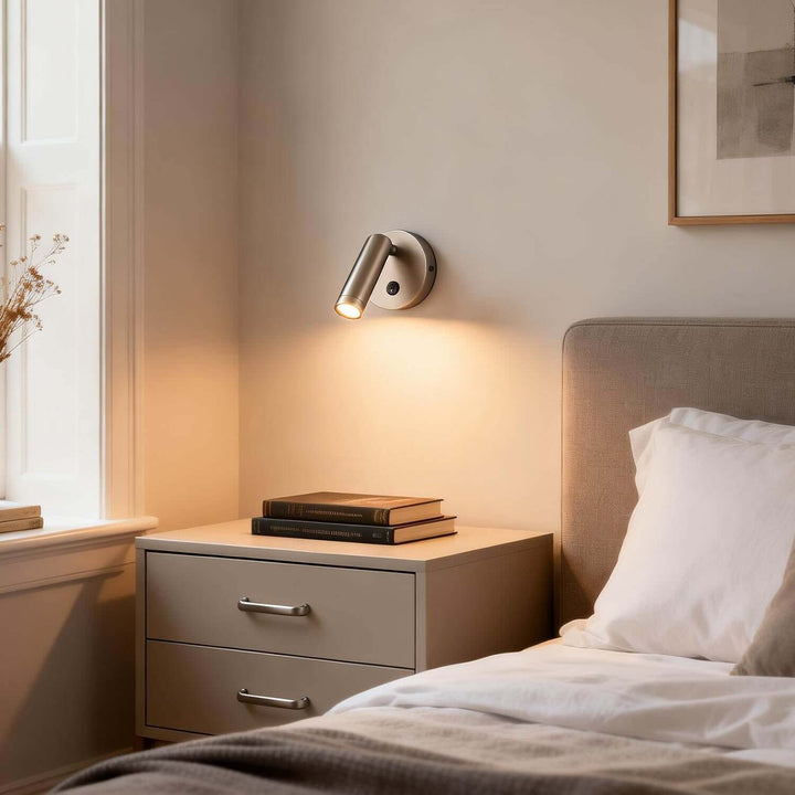 Dylok Wall Light – Exquisite and Simple Small Flush LED Reading