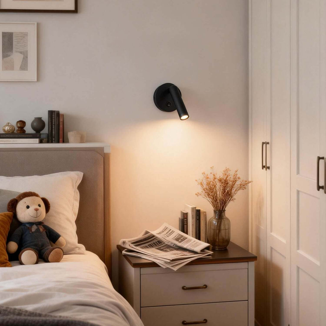 Dylok Wall Light – Exquisite and Simple Small Flush LED Reading
