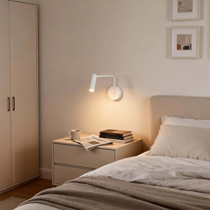 Dymor Wall Light – Modern Minimalist LED Reading Lamp
