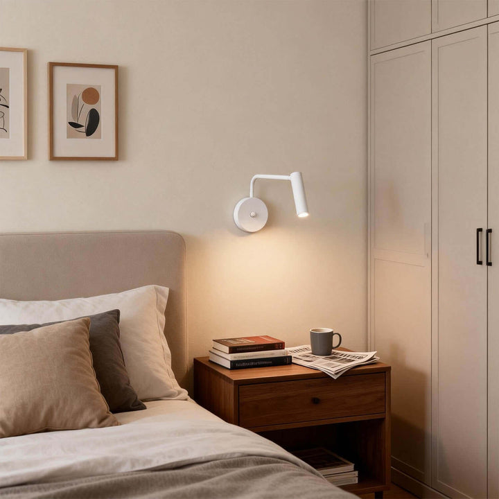 Dymor Wall Light – Modern Minimalist LED Reading Lamp