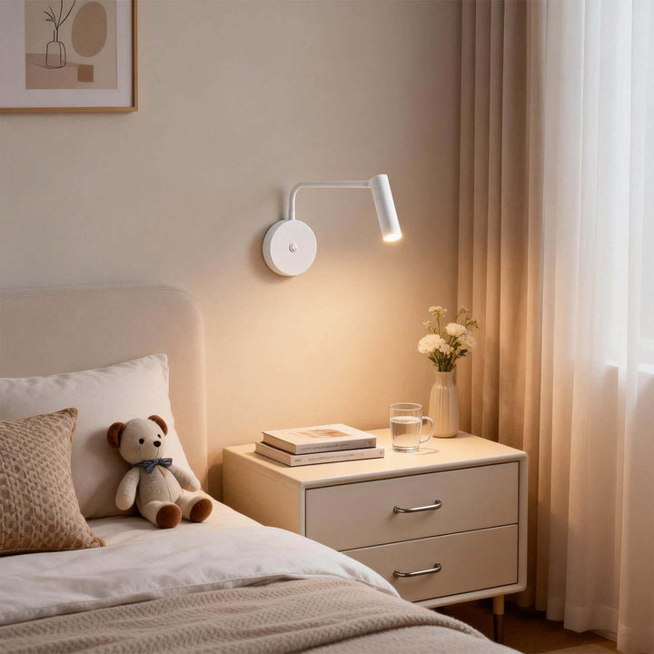 Dymor Wall Light – Modern Minimalist LED Reading Lamp