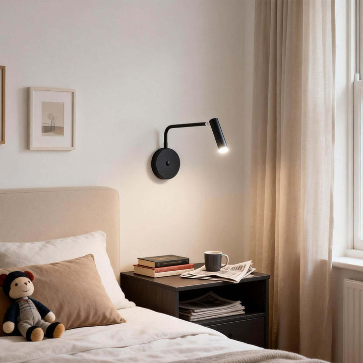 Dymor Wall Light – Modern Minimalist LED Reading Lamp