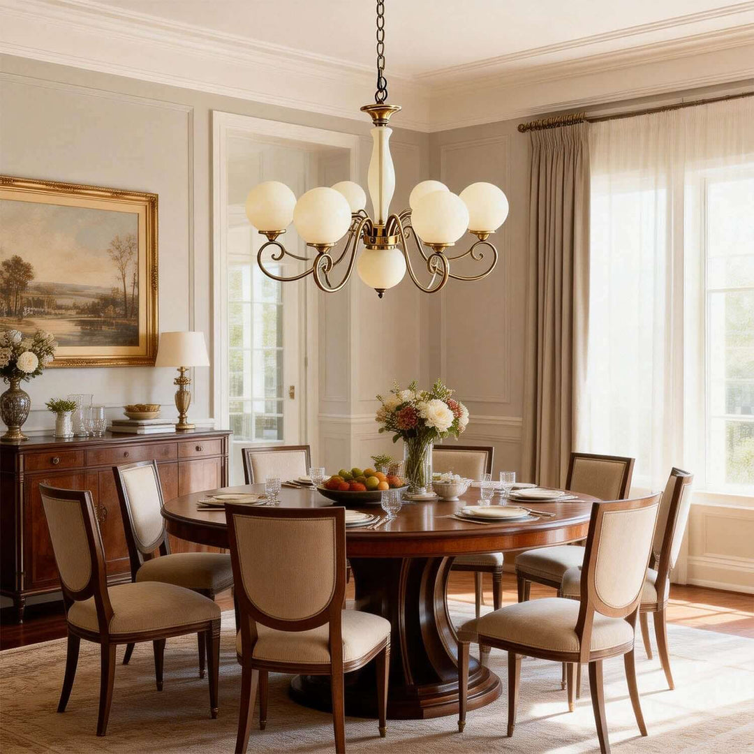 Xylen Chandelier – Vintage French Glass Chandelier