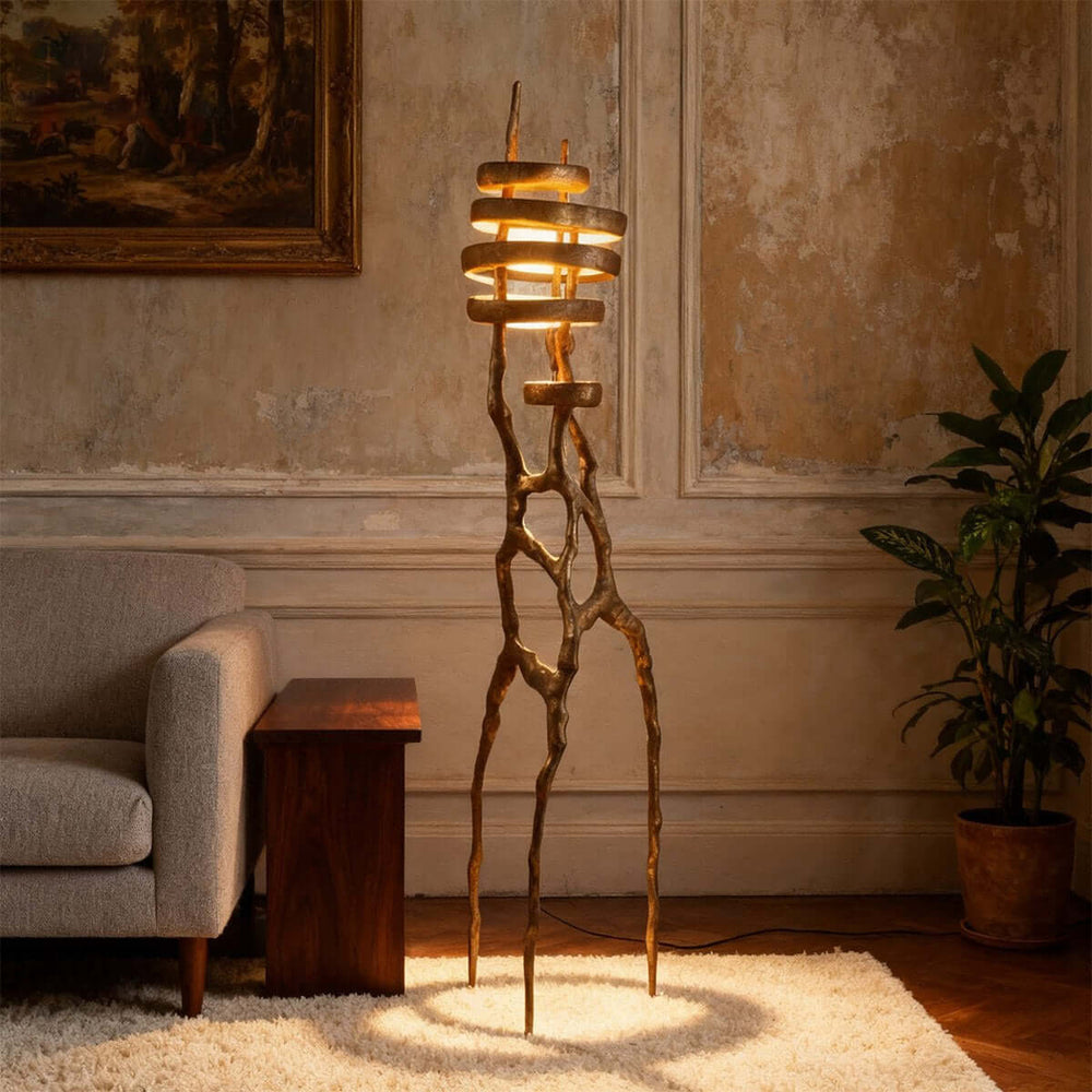 Elyno Sculpture Floor Lamp – Creative Art Sculpture