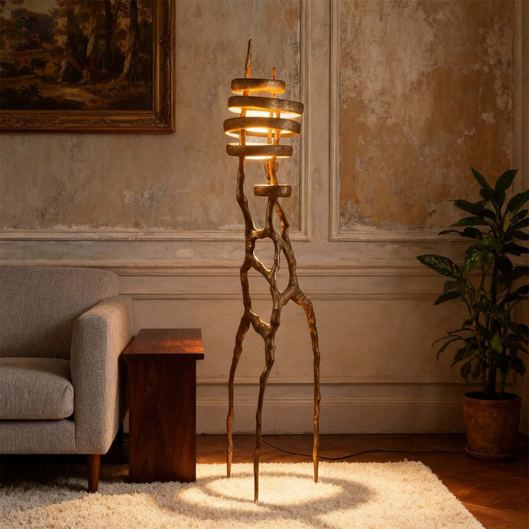 Elyno Sculpture Floor Lamp – Creative Art Sculpture
