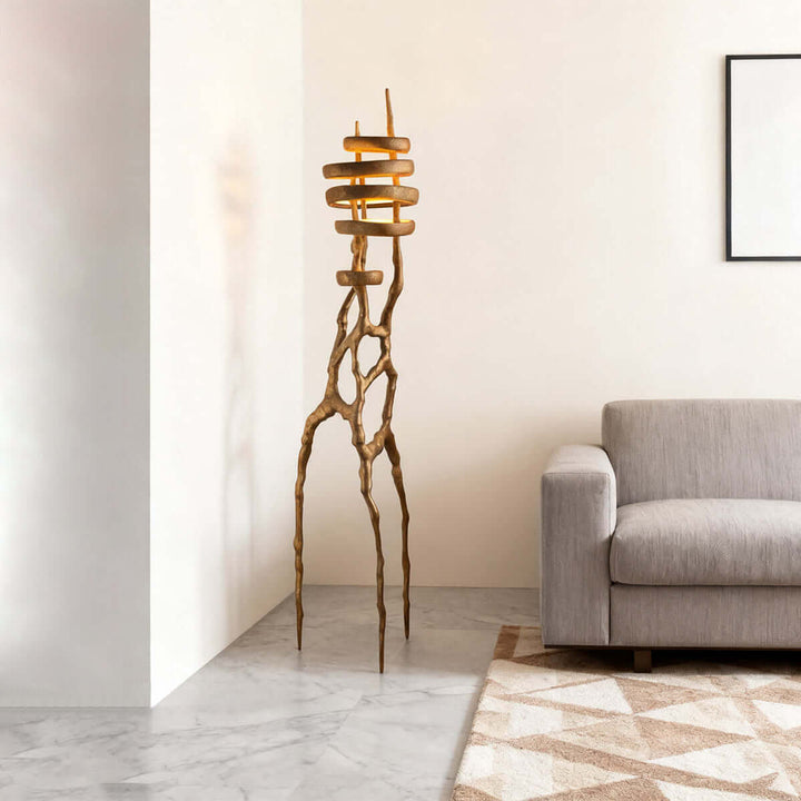 Elyno Sculpture Floor Lamp