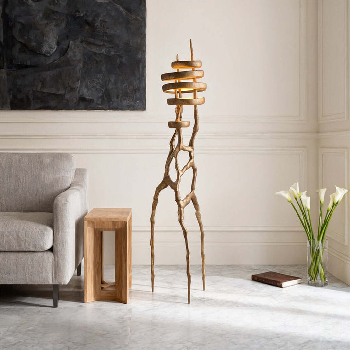 Elyno Sculpture Floor Lamp – Creative Art Sculpture