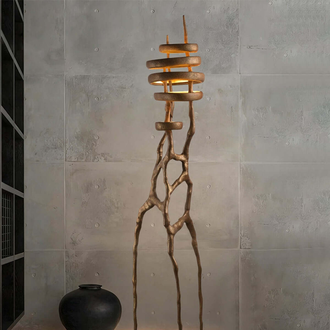 Elyno Sculpture Floor Lamp – Creative Art Sculpture