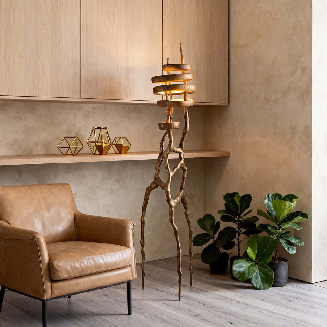 Elyno Sculpture Floor Lamp – Creative Art Sculpture