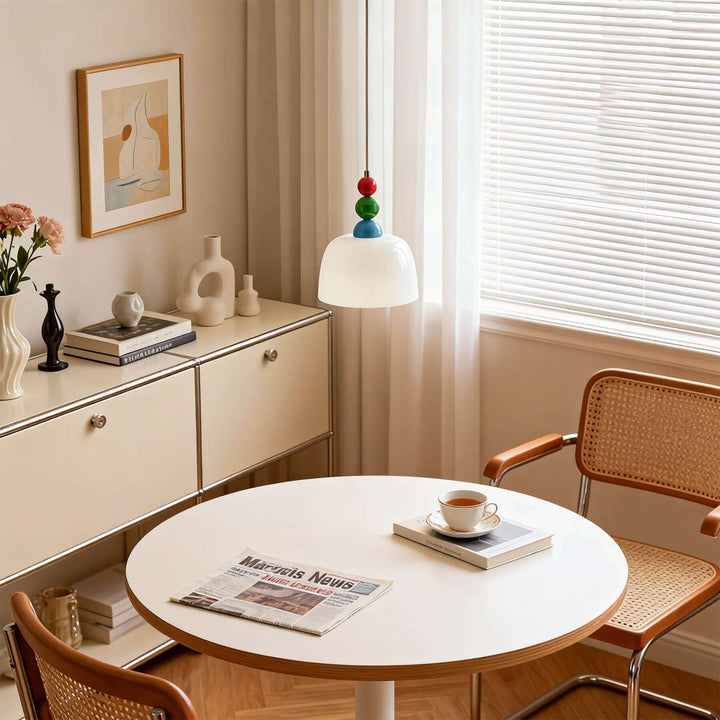 Feniro Pendant Lamp – French Cream Glass Pendant Lamp
