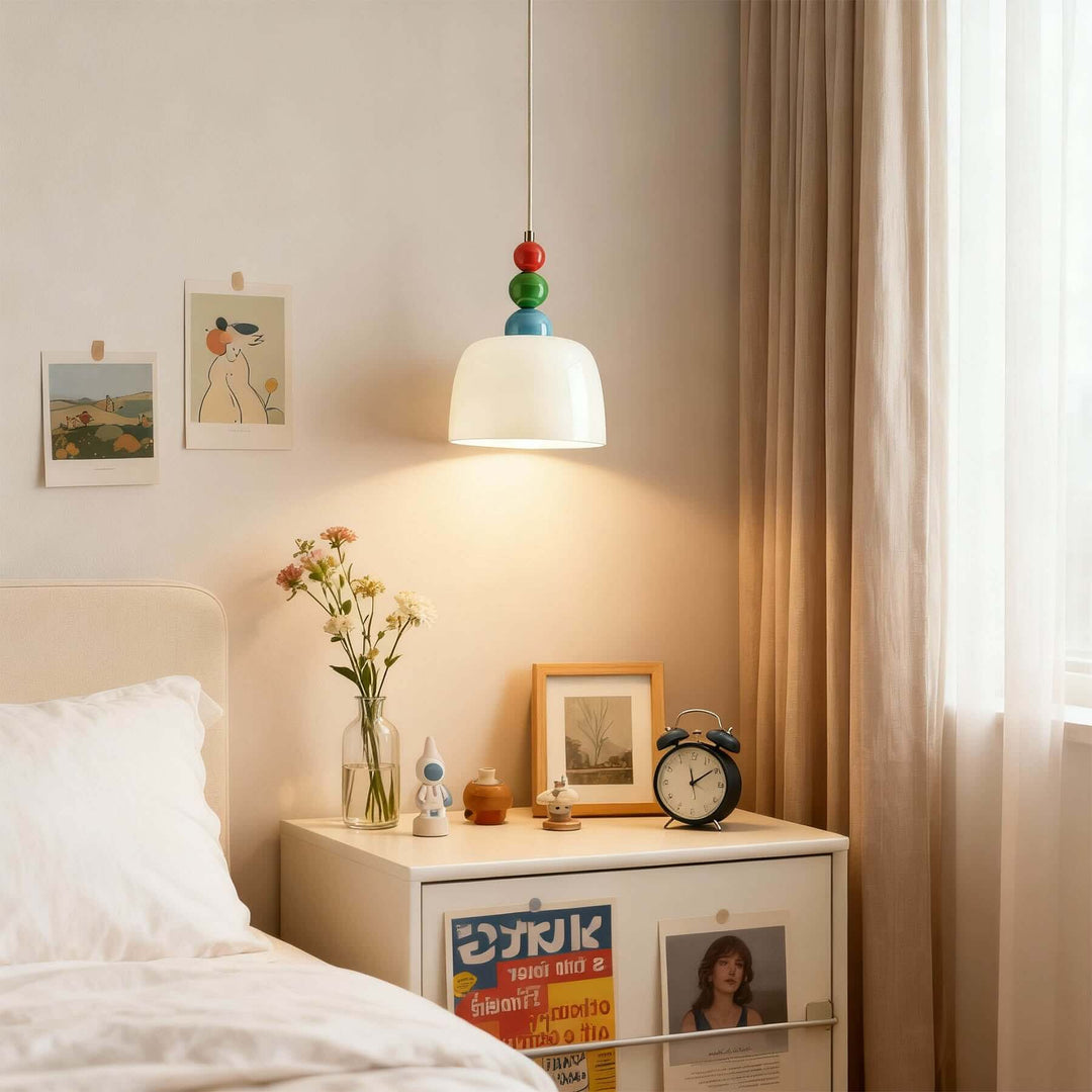 Feniro Pendant Lamp – French Cream Glass Pendant Lamp