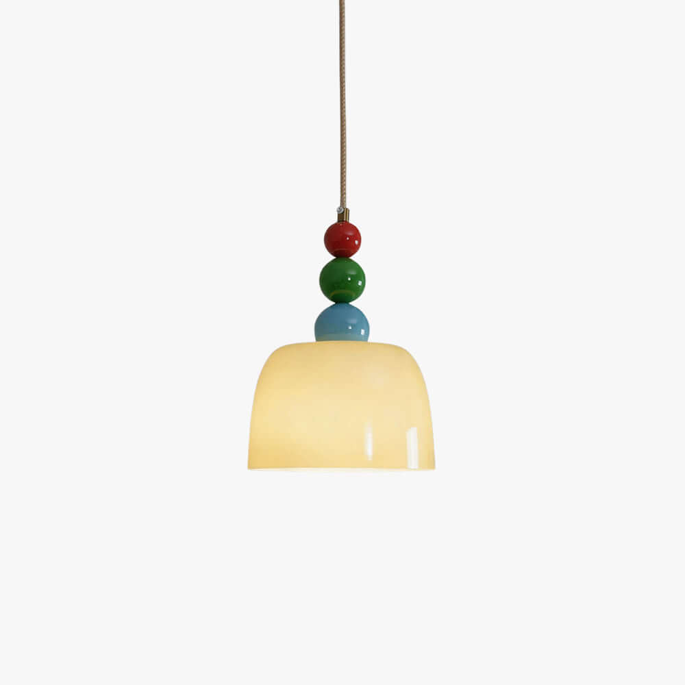 Feniro Pendant Lamp – French Cream Glass Pendant Lamp