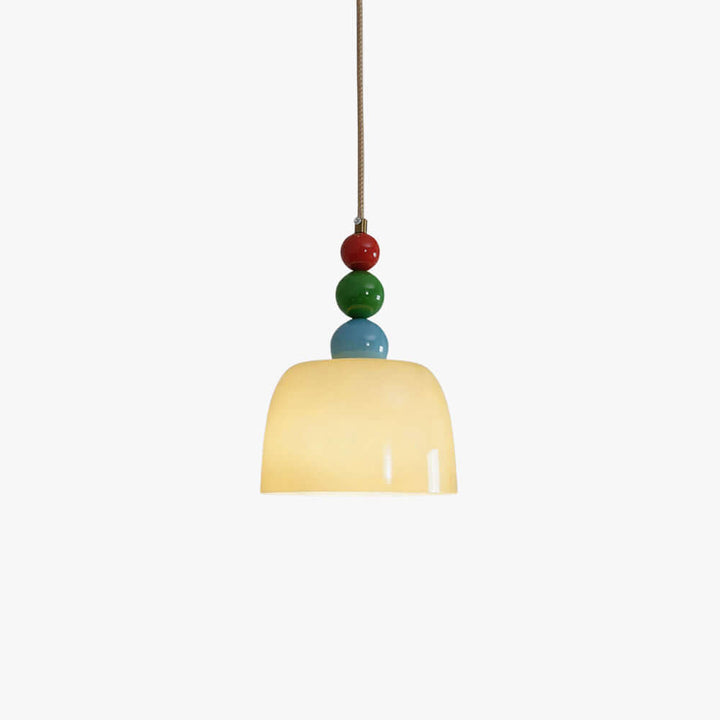 Feniro Pendant Lamp – French Cream Glass Pendant Lamp