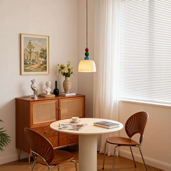 Feniro Pendant Lamp – French Cream Glass Pendant Lamp