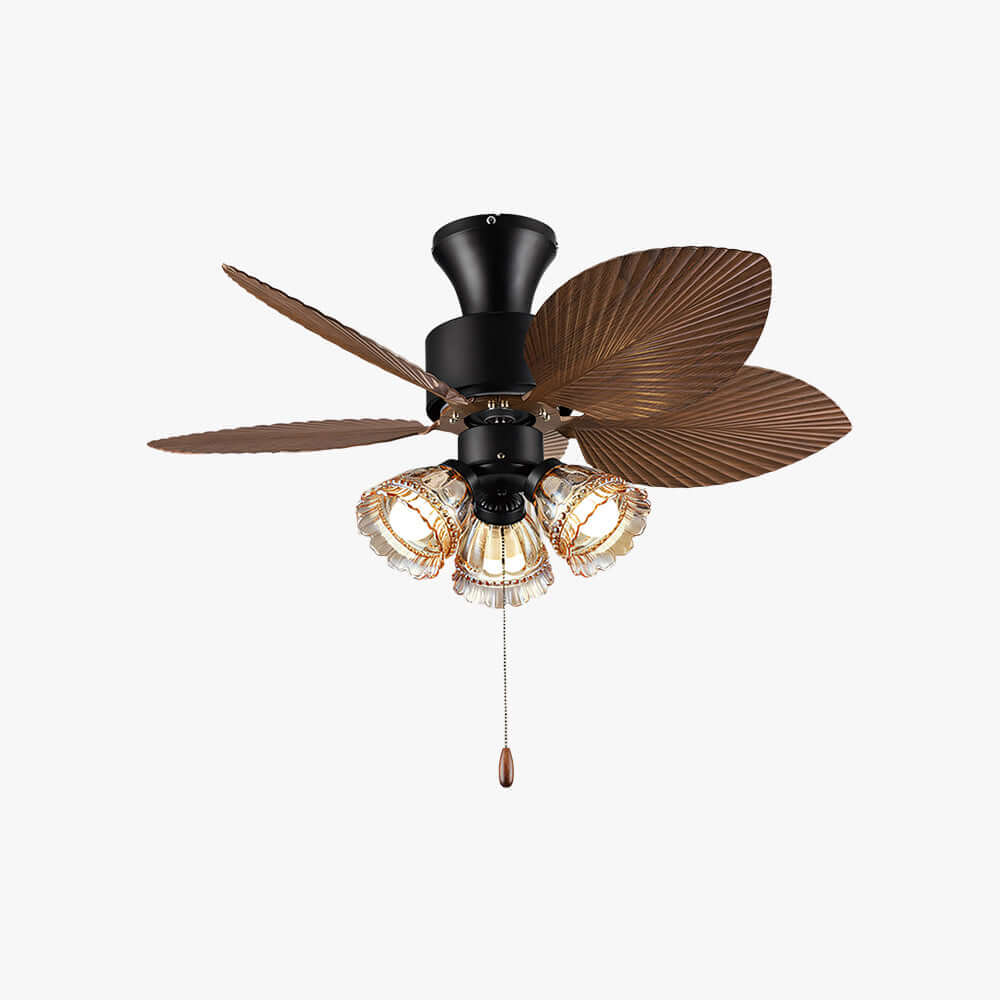 Floxe Ceiling Fan Light A | American Style Dining Room Light
