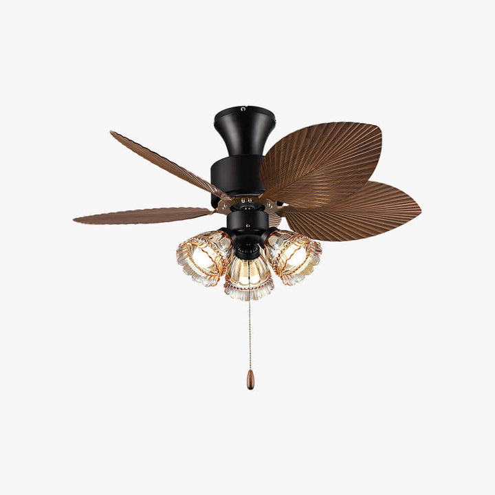 Floxe Ceiling Fan Light A | American Style Dining Room Light