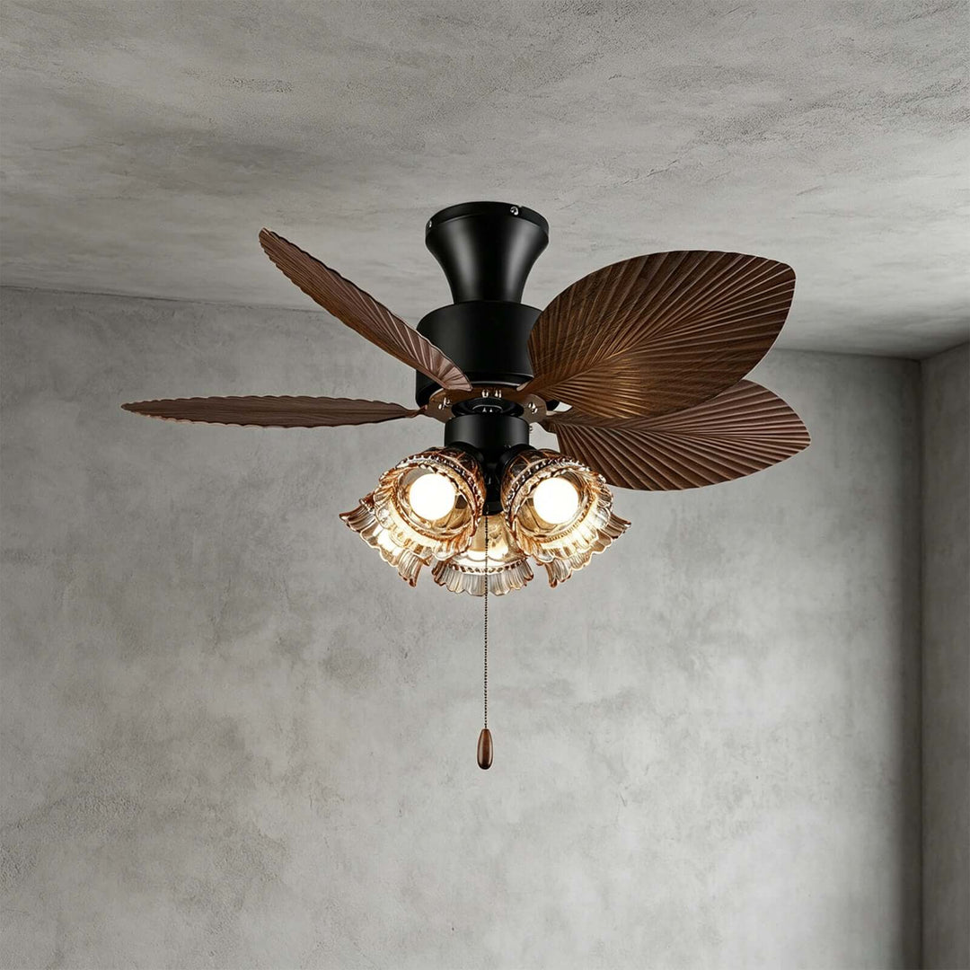 Floxe Ceiling Fan Light A | American Style Dining Room Light