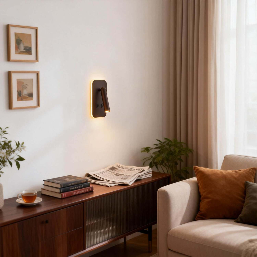 Rivol Wall Light - Modern LED Minimalist Bedroom Bedside Lamp