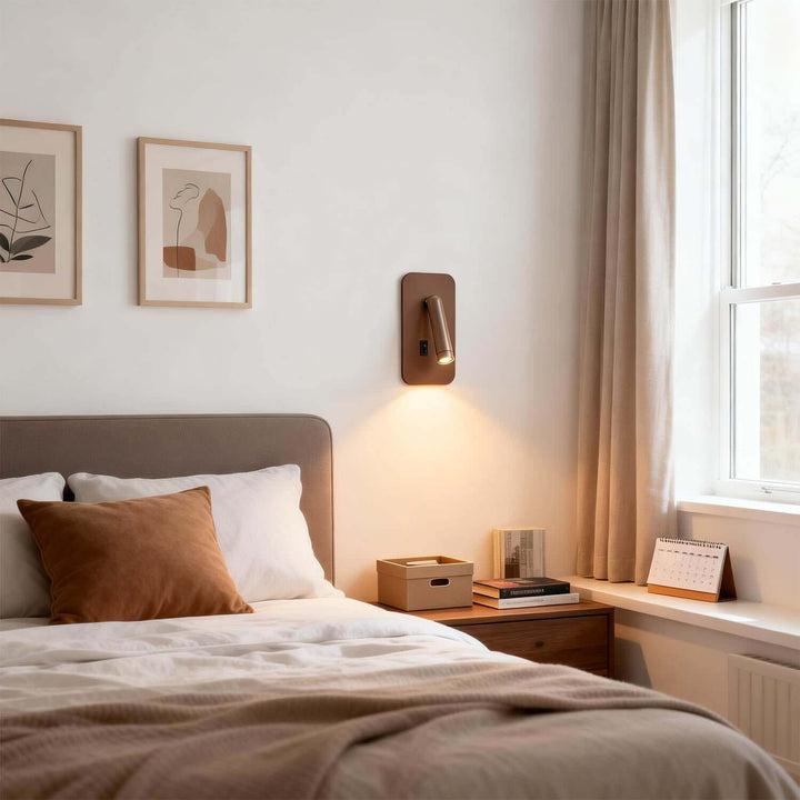 Rivol Wall Light - Modern LED Minimalist Bedroom Bedside Lamp