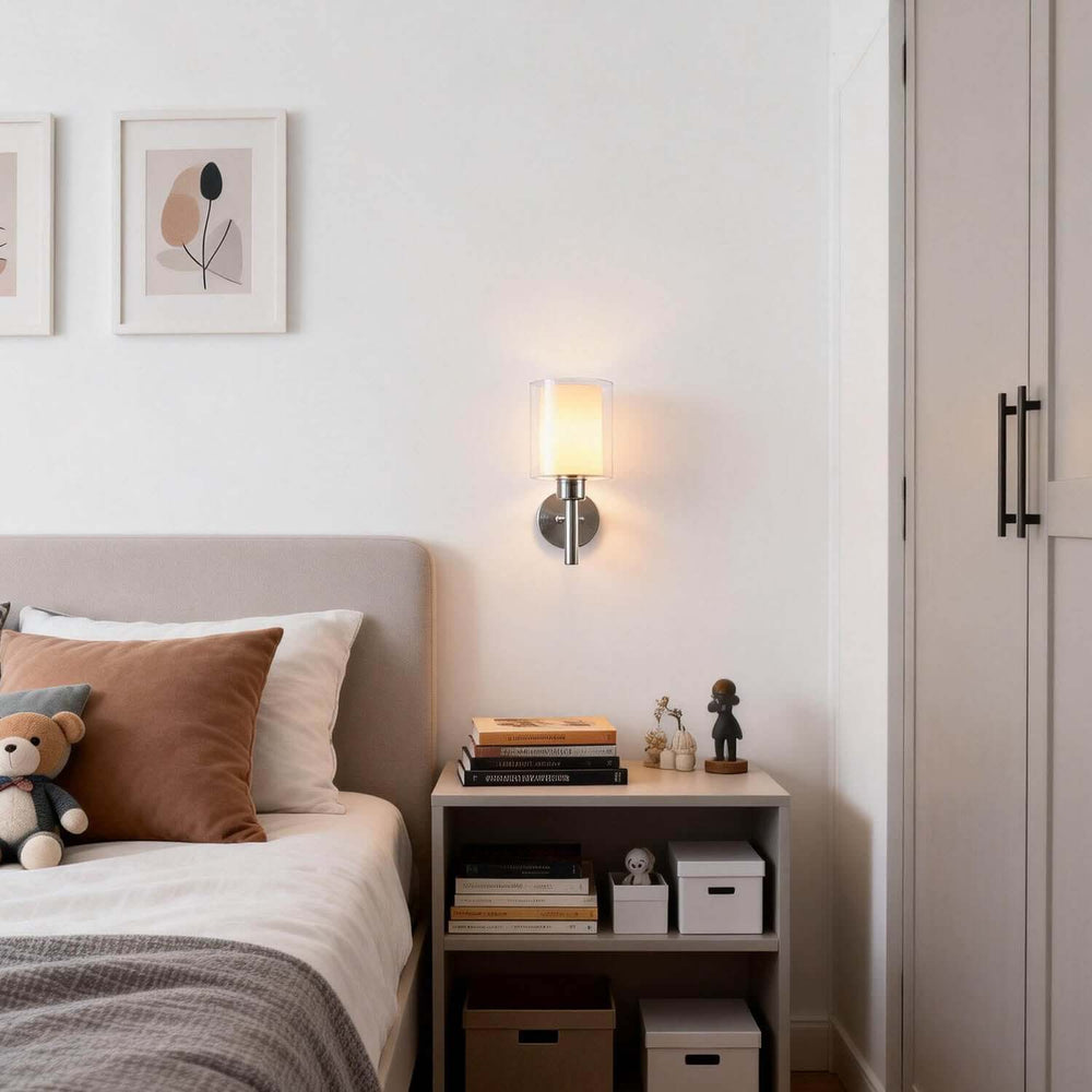 Fylor Wall Light – Modern American Minimalist Glass Aisle Light