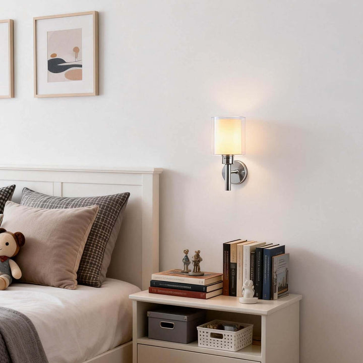 Fylor Wall Light – Modern American Minimalist Glass Aisle Light