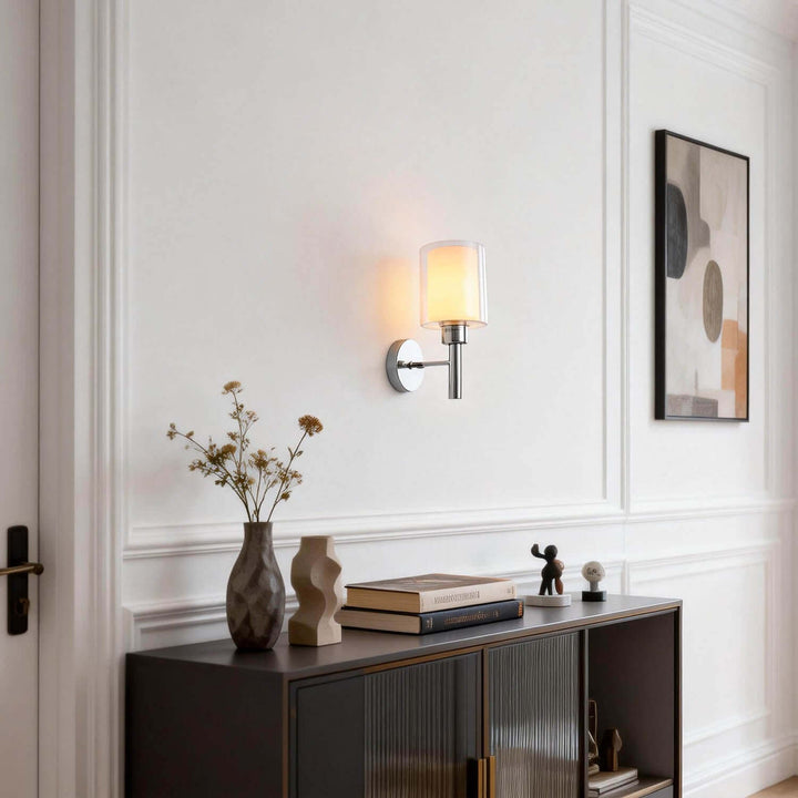 Fylor Wall Light – Modern American Minimalist Glass Aisle Light