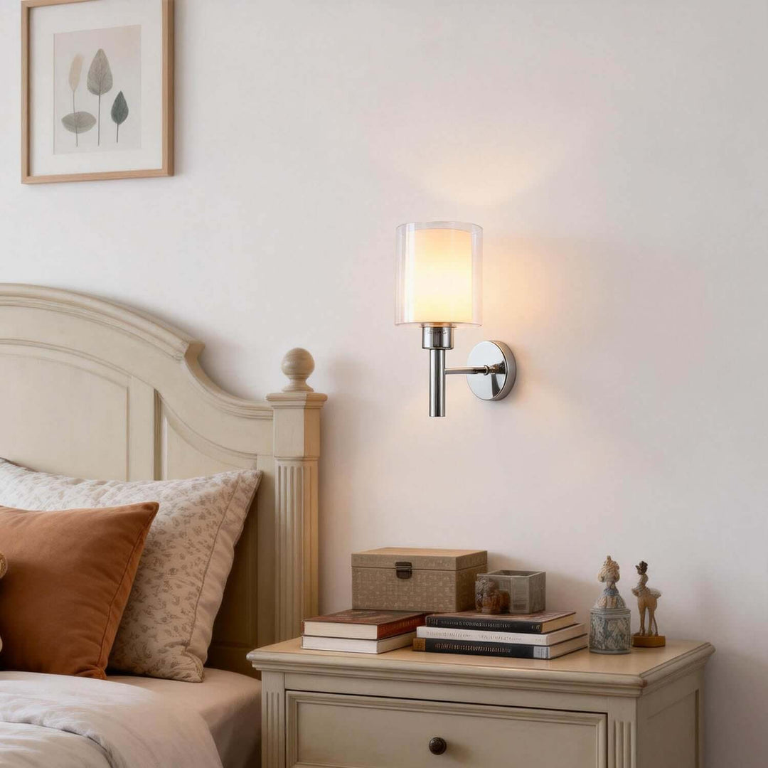 Fylor Wall Light – Modern American Minimalist Glass Aisle Light