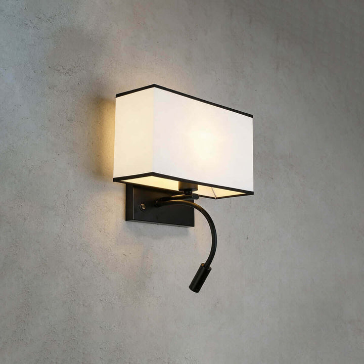 Fynal Wall Light – American Minimalist Fabric Reading Lamp