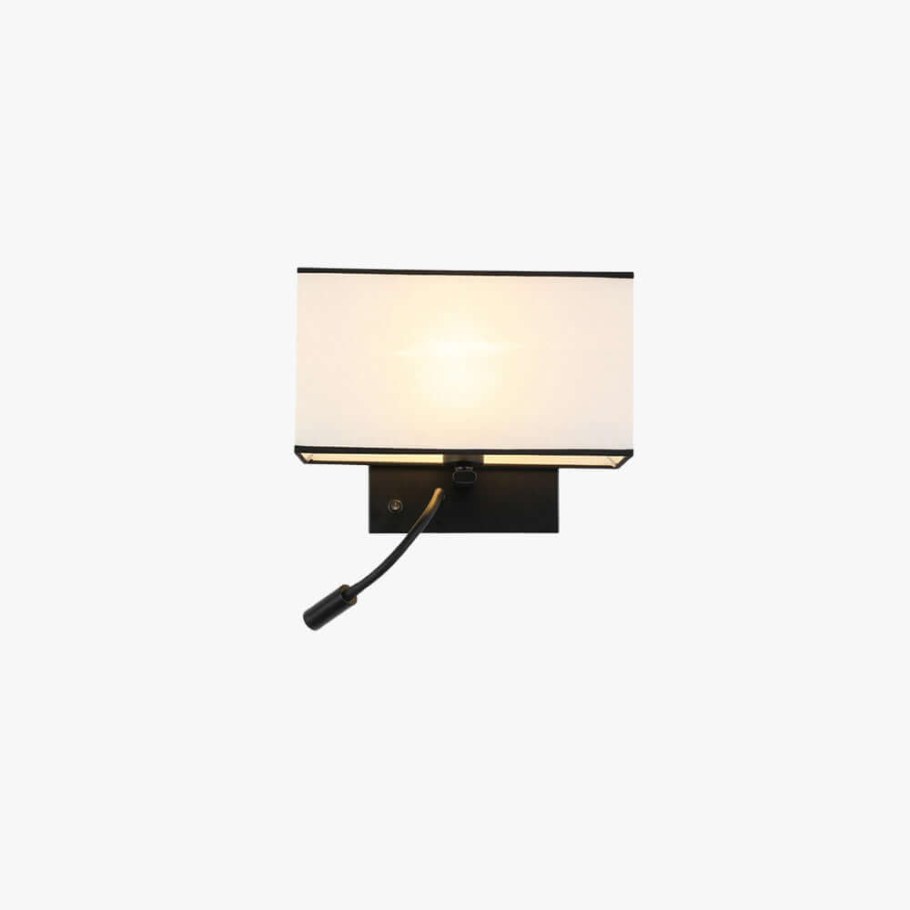 Fynal Wall Light – American Minimalist Fabric Reading Lamp